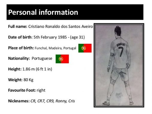 Chiều cao của Ronaldo bao nhiêu? Những lợi thế từ chiều cao này