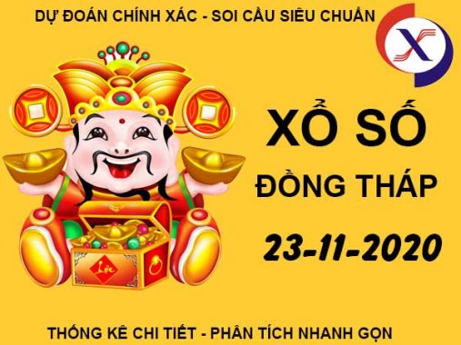 Thống kê sổ xố Đồng Tháp thứ 2 ngày 23/11/2020