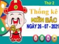 Thống kê XSMB ngày 26/7/2021 – Thống kê KQXS Thủ Đô thứ 2