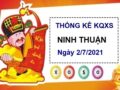 Thống kê KQXSNT ngày 2/7/2021 thống kê lô tô đài Ninh Thuận thứ 6