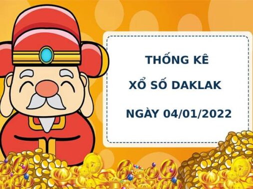 Thống kê thống kê xổ số Daklak 4/1/2022