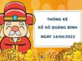 Thống kê thống kê xổ số Quảng Bình 14/4/2022