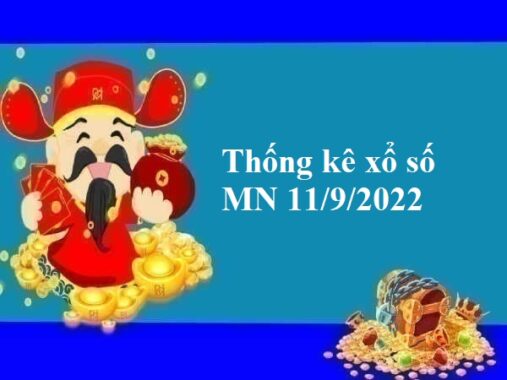 Thống kê xổ số miền Nam 11/9/2022 hôm nay