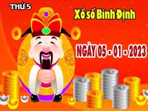 Thống kê XSBDH ngày 5/1/2023 – Thống kê đài xổ số Bình Định thứ 5