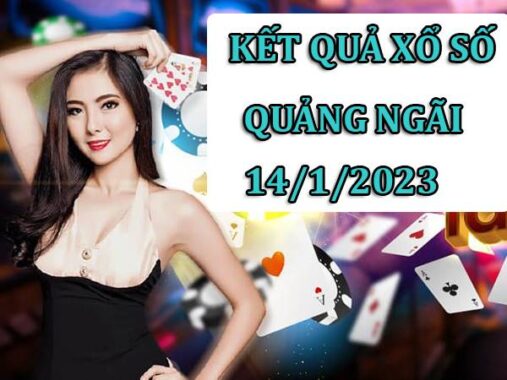 Thống kê xổ số Quảng Ngãi ngày 14/1/2023 thống kê lô thứ 7