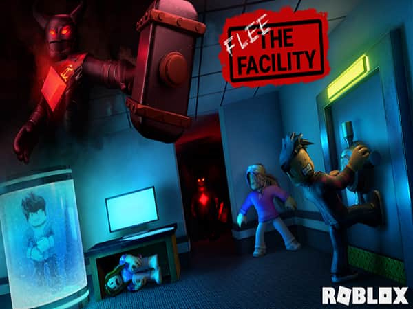 Game kinh dị roblox Flee the facility
