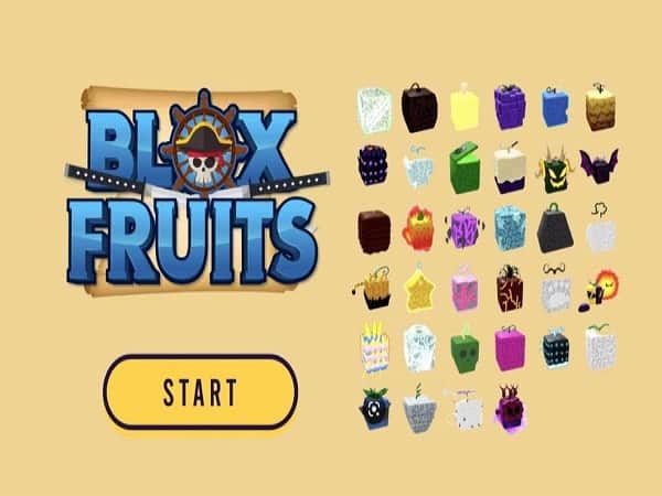 Các nút điều khiển game Blox Fruit trên máy tính