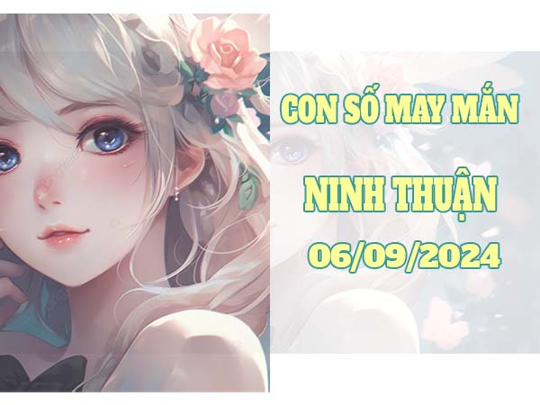 Thống kê xổ xố Ninh Thuận ngày 06/9/2024 thứ 6 miễn phí