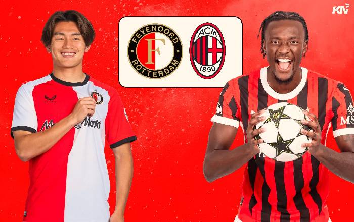 Đối đầu trận Feyenoord vs AC Milan, 03h00 ngày 13/2