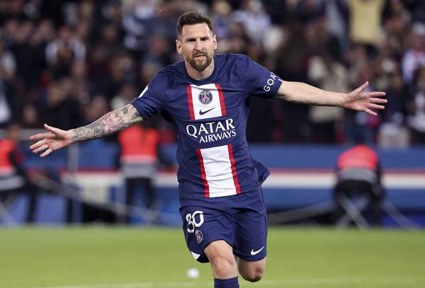 Messi trong màu áo PSG