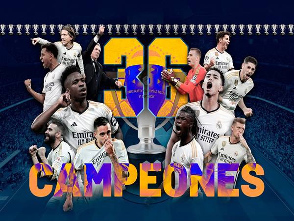 Thống kê danh hiệu của Real Madrid từ trước tới nay